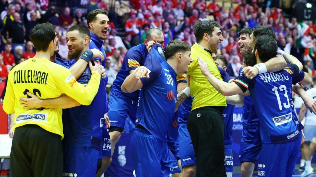 Italy Shines at Handball World Cup: Potential Rival for DHB Team