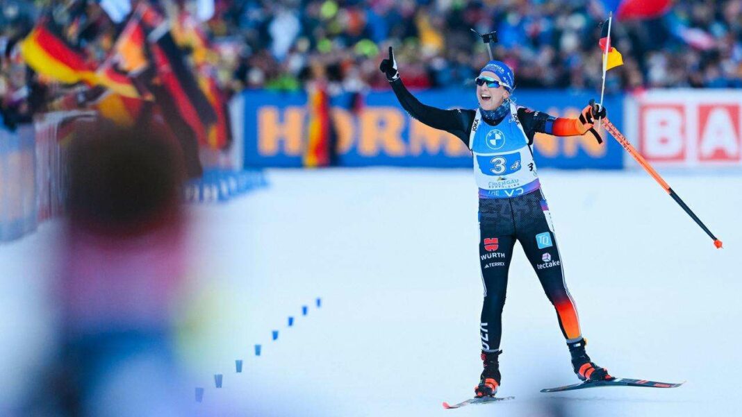 Exciting Biathlon Relay at Ruhpolding World Cup Brings Festive Vibes