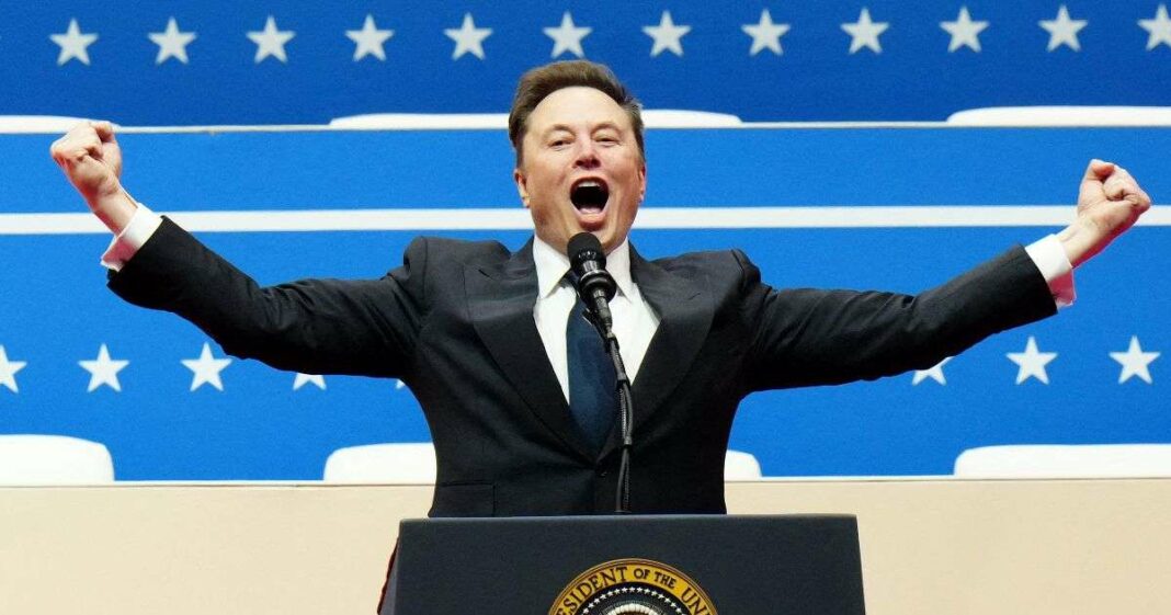 Elon Musk's Controversial Gesture at Trump's Investiture: A New Era of Co-Presidency Unveiled (VIDEO)