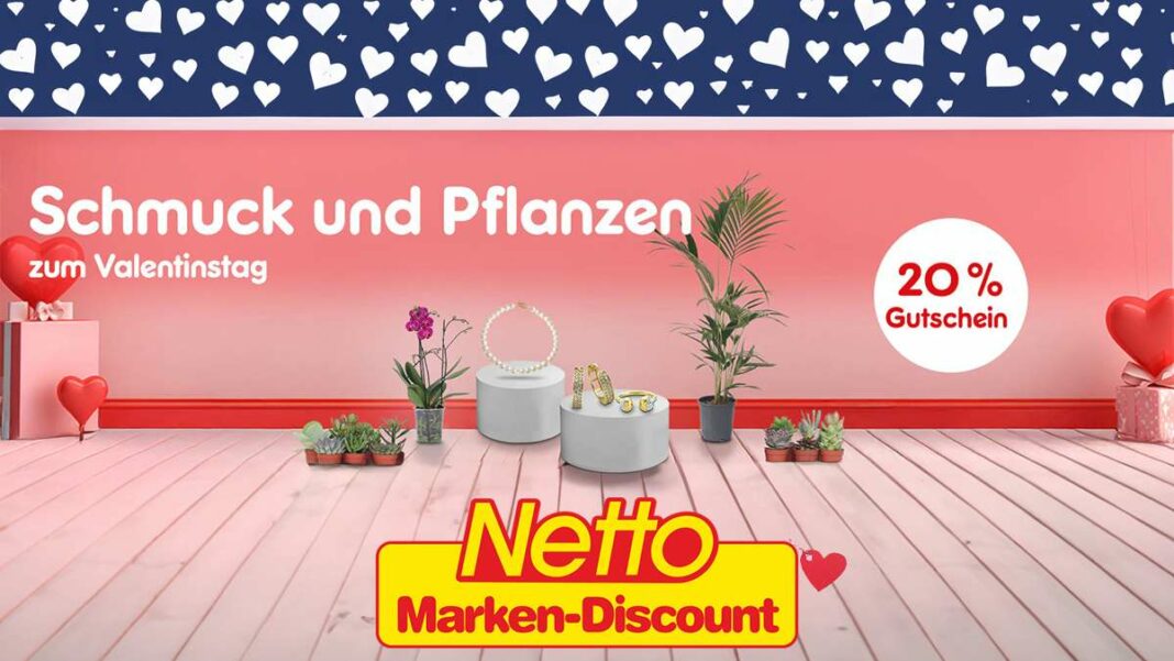 Valentine's Day Offer at Netto: Enjoy an Additional 20% Off and Spread the Love