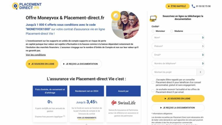 Final Opportunity: Claim Up to 1,000 Euros with Placement-direct Life