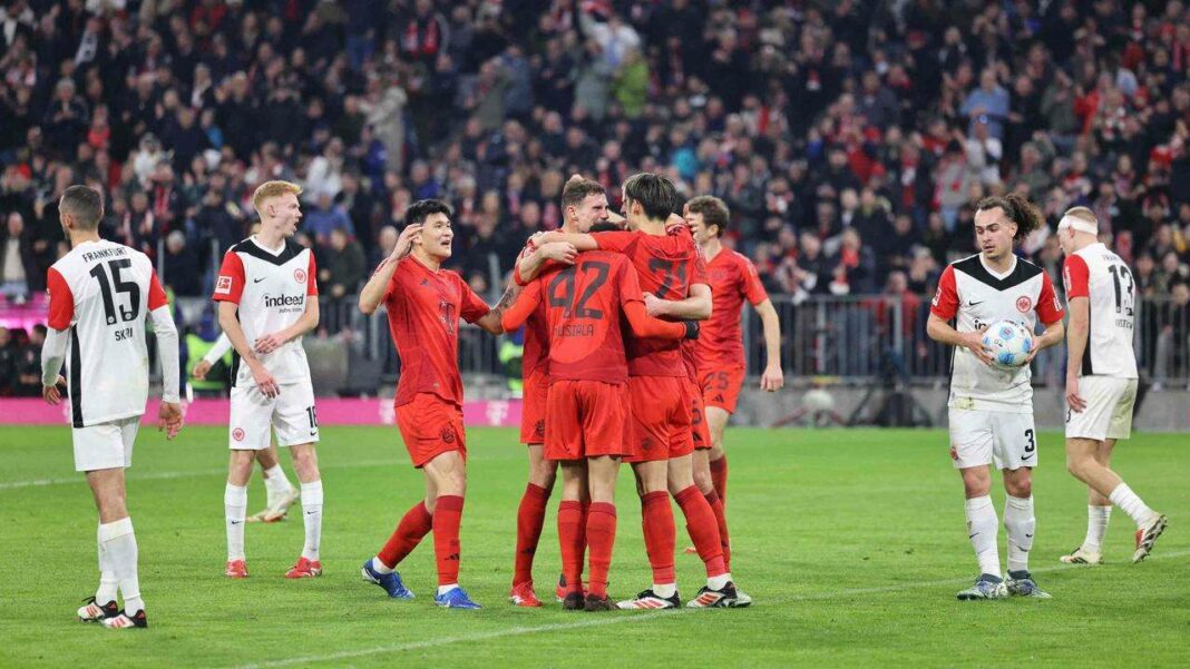 Bayern Dominates with Eight-Point Lead Over Leverkusen as Frankfurt Struggles