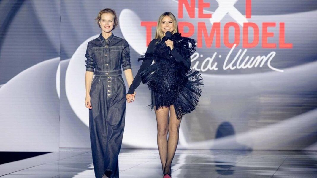 Heidi Klum's Lagerfeld Show Concludes on a Sour Note