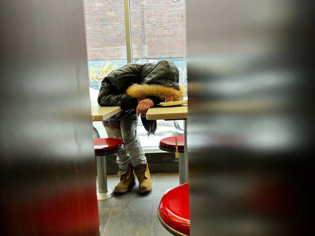 Title: Fast Food Restaurants Turn into Homeless Shelters: Employee Attacked and Drug Paraphernalia Found Post-Subway Crisis