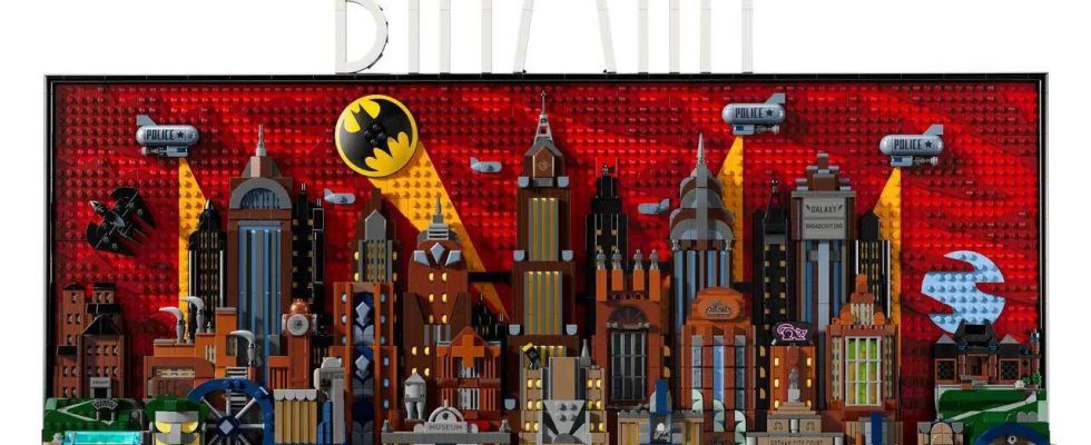 Un ensemble Batman Lego de 4 210 pièces basé sur la série animée classique est maintenant disponible