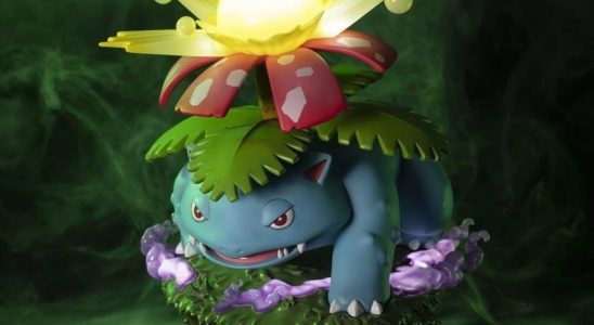 La société Pokémon dévoile la lampe de chargement Venusaur par les 4 premiers chiffres