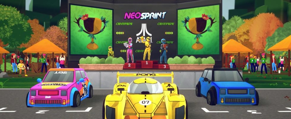 Atari propose le jeu de course NeoSprint sur Switch