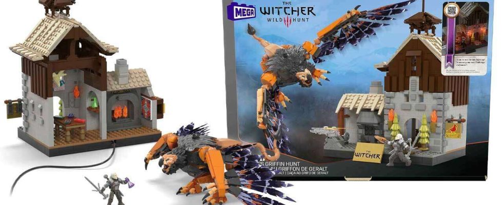 Le kit de construction Witcher 3 Mega Construx est à 60 % de réduction sur Amazon