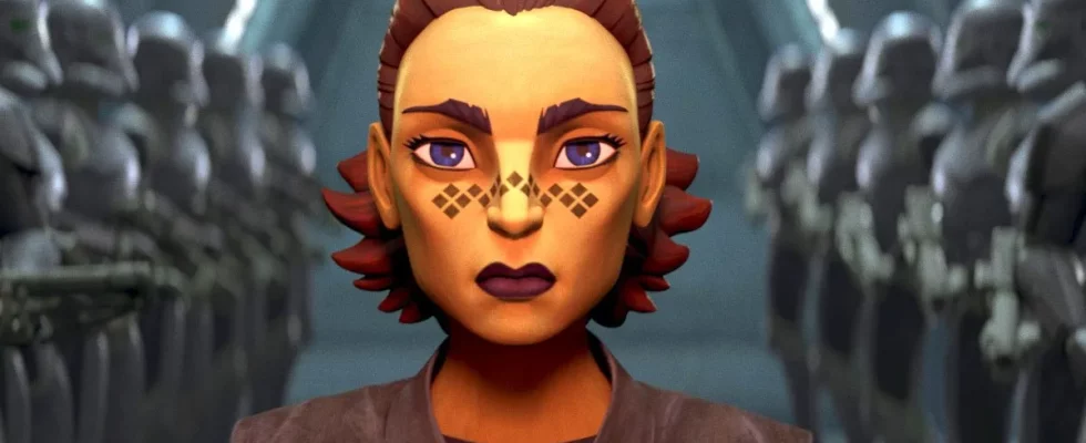 Barriss Offee in the trailer for Tales of the Empire.