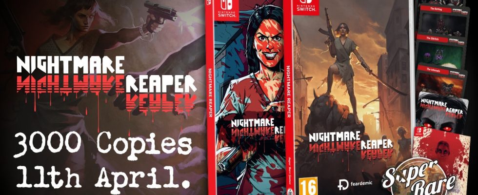 Nightmare Reaper reçoit une version physique sur Switch