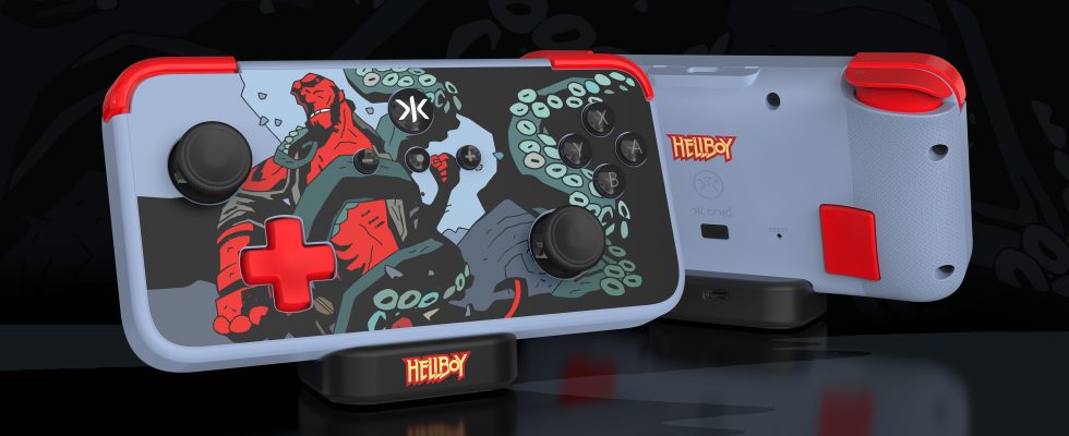 Gagnez une manette de jeu PC Hellboy Neo S signée par Mike Mignola