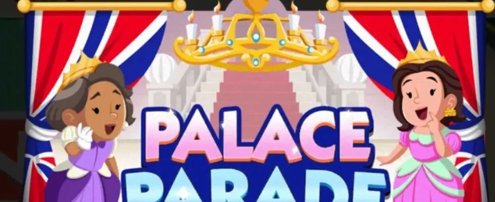 Palace Parade Banner Monopoly GO