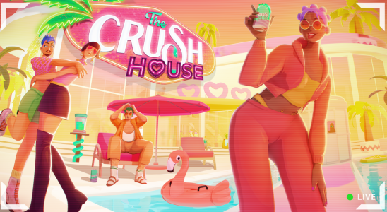 The Crush House est un "jeu de tir à la soif" à l'image de la production de télé-réalité