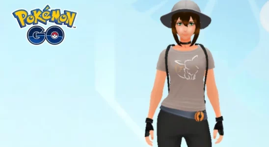 Screenshot of a Pokemon GO Avatar and the Pokemon GO Logo