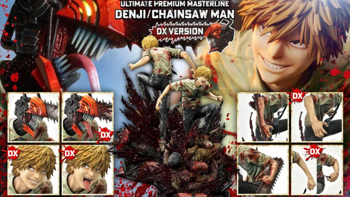 Figurine Denji Chainsaw Man DX Bonus Version Prime 1 Studio