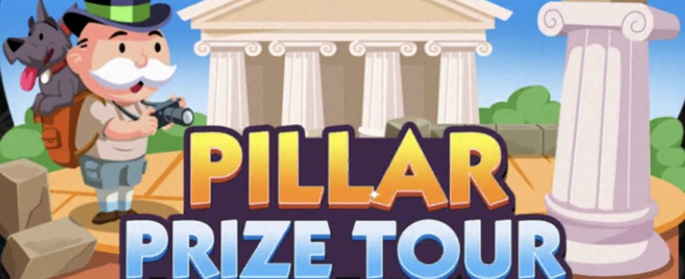 Monopoly GO Pillar Prize Tour event rewards