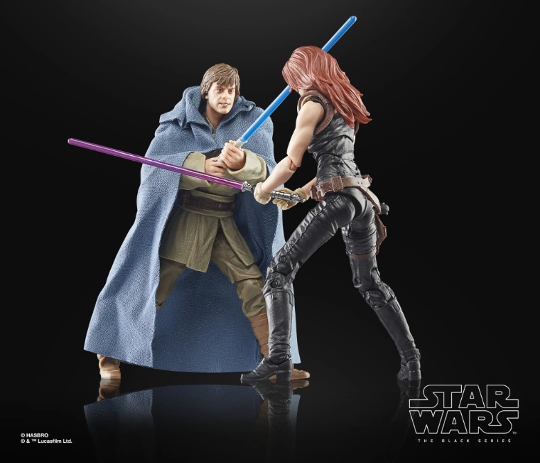 Hasbro's Star Wars : Figurines d'action The Last Command - Mara Jade combattant Luuke Skywalker