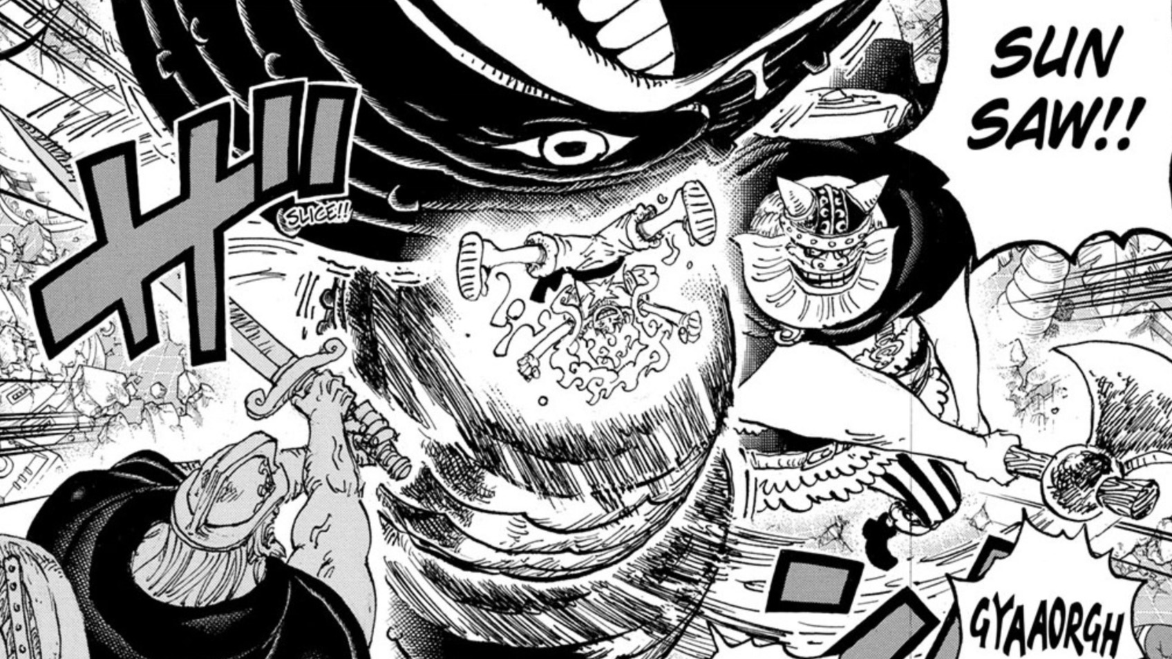 Art du chapitre 1110 de One Piece