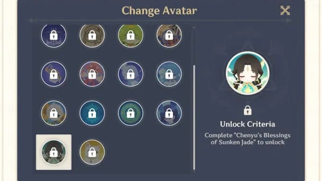 Nouvelles options d'avatar dans Genshin Impact version 4.6
