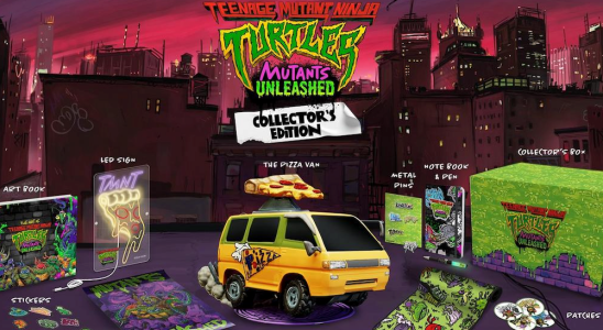 TMNT : Mutants Unleashed : l'édition collector exclusive à GameStop a l'air très cool