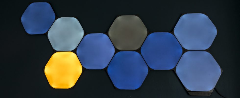 Examen des hexagones ultra noirs Nanoleaf Shapes