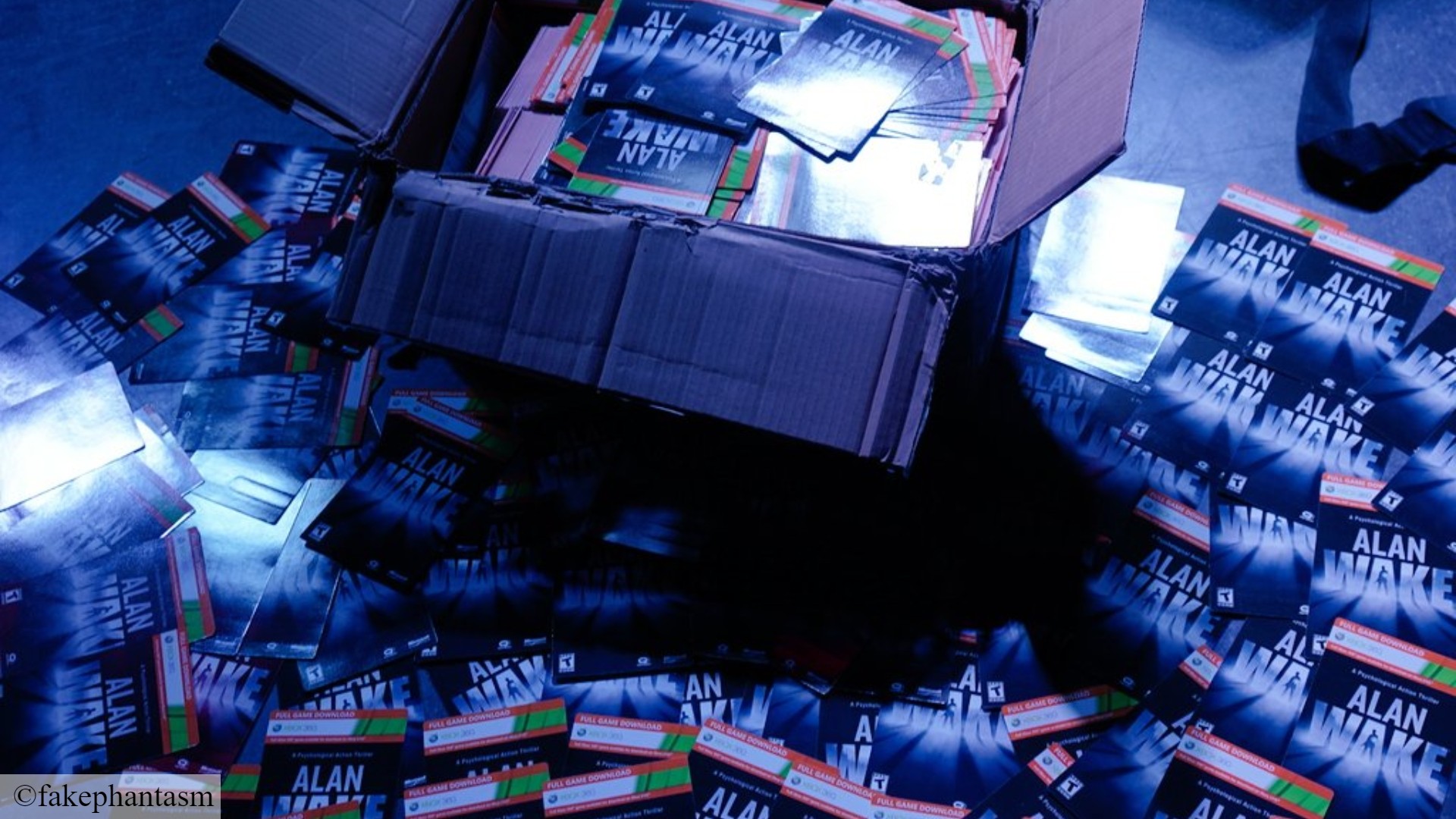 Jeu d'horreur Alan Wake Steam : Une énorme boîte de cartes à télécharger Alan Wake