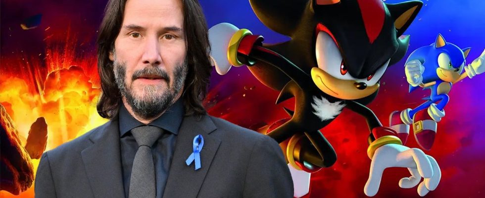 Keanu Reeves fera la voix de Shadow dans Sonic the Hedgehog 3