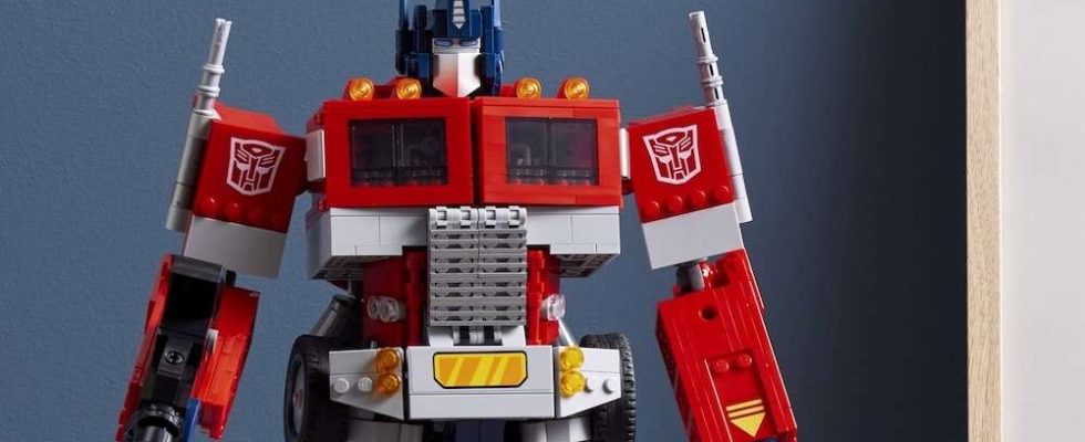 Le kit de transformateurs Lego Optimus Prime est réduit au meilleur prix à ce jour sur Amazon