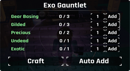 How to get Exo Gauntlet in Sol's RNG and is it worth it?