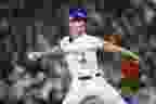 Le lanceur des Blue Jays Chris Bassitt livre lors de la première manche contre les Yankees de New York à Toronto, le lundi 15 avril 2024.
