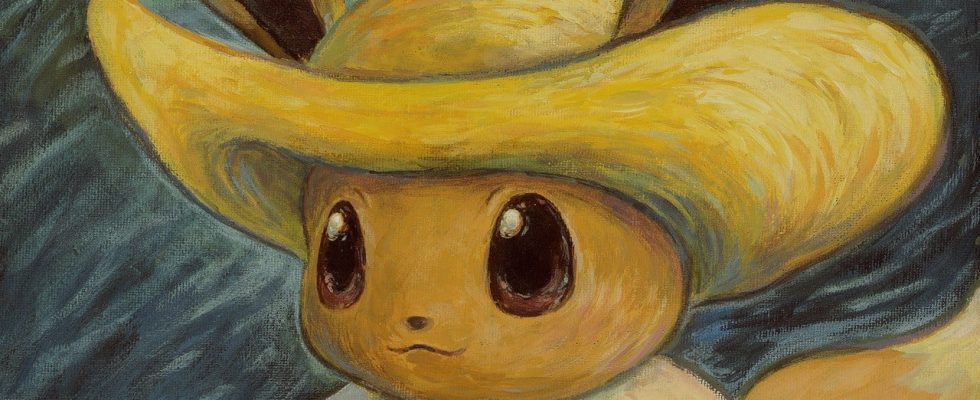 Certains produits dérivés du musée Pokémon X Van Gogh ont été réapprovisionnés en ligne