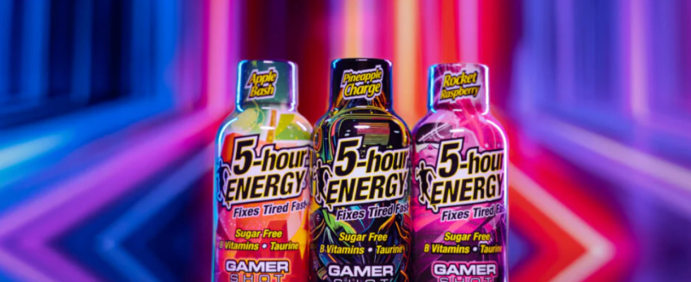 5-Hour Energy lance la gamme « Gamer Shot » contenant 230 mg de caféine chacune