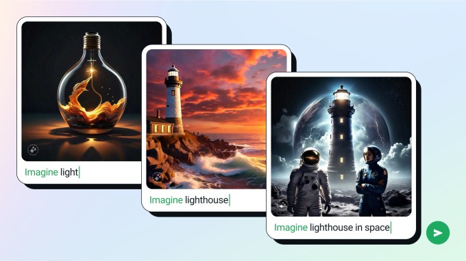 Images dans une génération flash_Static_Lighthouse Meta AI