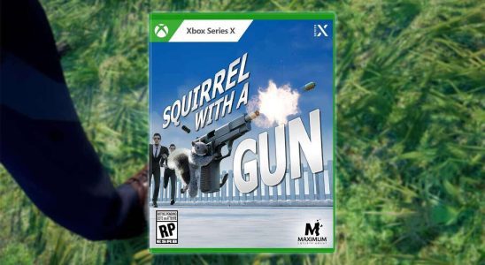 Squirrel With A Gun, un vrai jeu vidéo, a-t-il la meilleure pochette de tous les temps ?