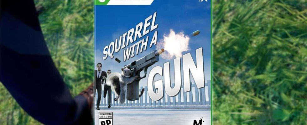 Squirrel With A Gun, un vrai jeu vidéo, a-t-il la meilleure pochette de tous les temps ?
