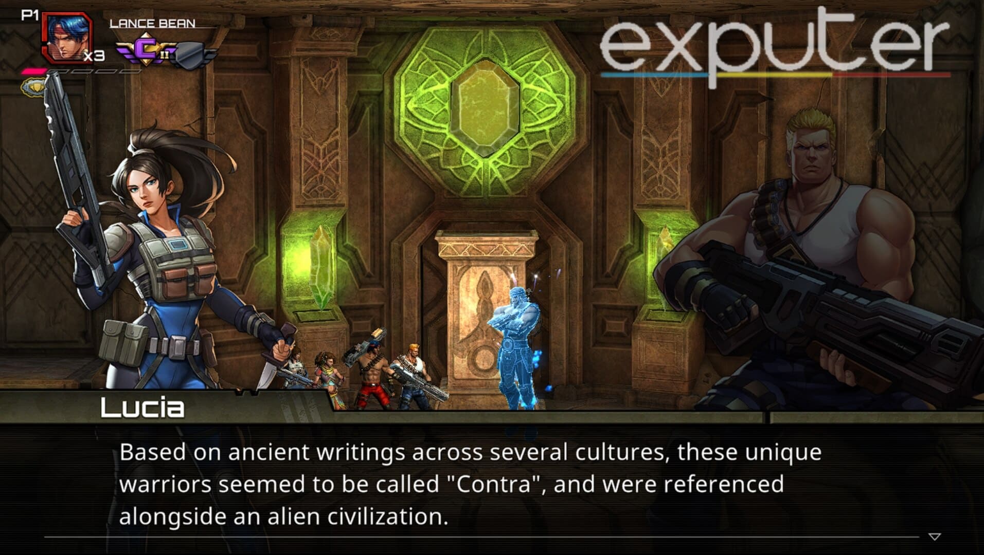 L'origine de Contra (crédit image : eXputer)