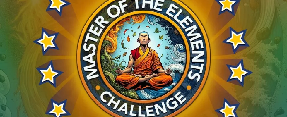 The Master of Elements Challenge in BitLife