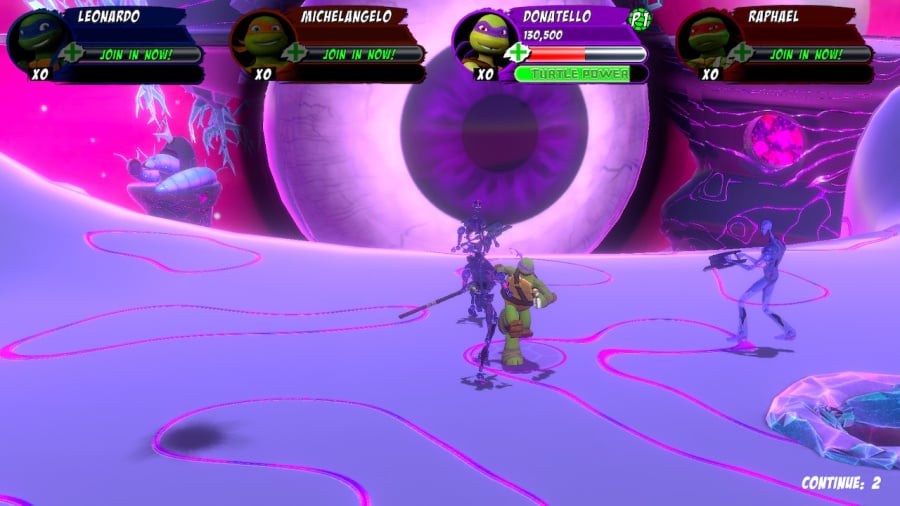 Teenage Mutant Ninja Turtles Arcade : Wrath of the Mutants Review – Capture d'écran 2 sur 6