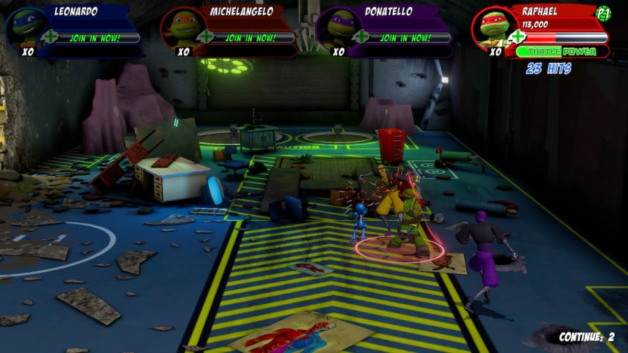 Teenage Mutant Ninja Turtles Arcade : Wrath of the Mutants Review – Capture d'écran 3 sur 6