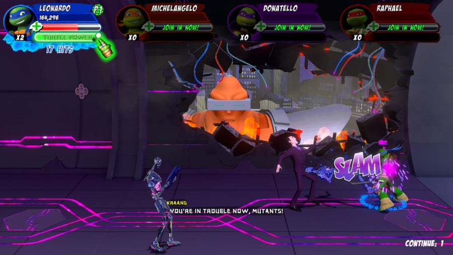 Teenage Mutant Ninja Turtles Arcade : Wrath of the Mutants Review – Capture d'écran 4 sur 6