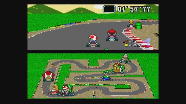 Super Mario Kart pour la SNES