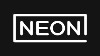 Logo de télévision au néon