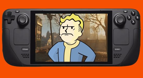 Fallout 4 sur Steam Deck dévalorise complètement la note vérifiée de Valve
