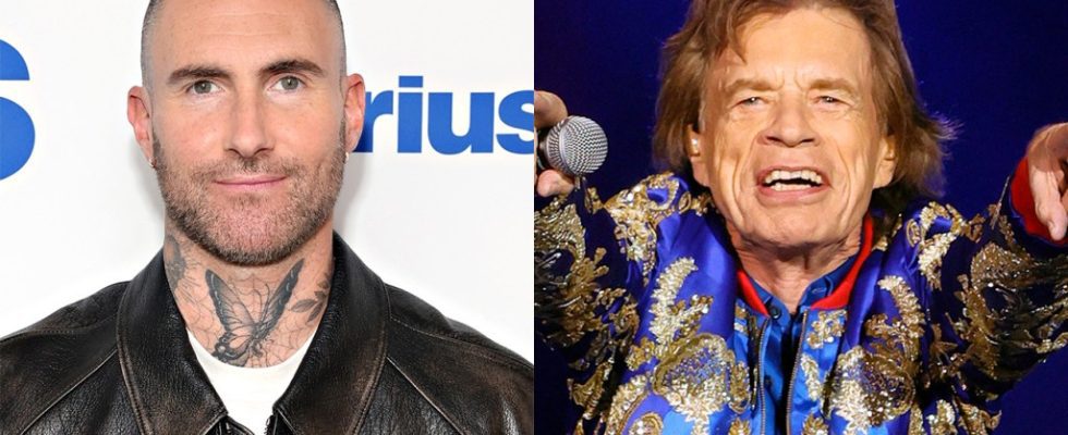 Adam Levine réagit à Mick Jagger dansant sur le hit de Maroon 5 « Moves Like Jagger » : « Vraiment surréaliste »