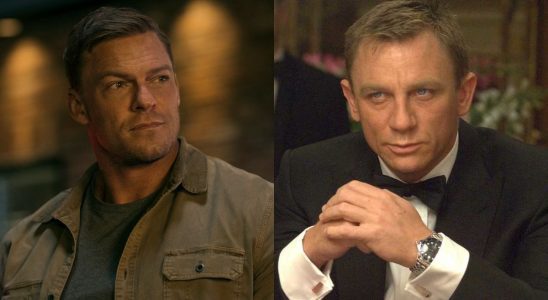 Alan Ritchson on Reacher and Daniel Craig in Casino Royale
