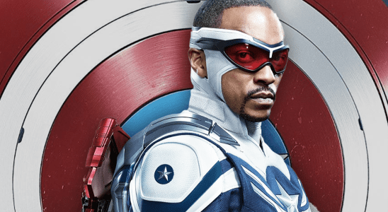 Anthony Mackie as Captain America in