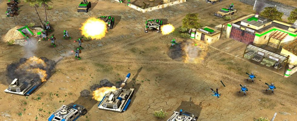 Command & Conquer storms March’s European sales chart after Steam release