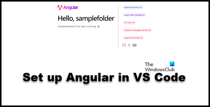 configurer Angular dans VS Code