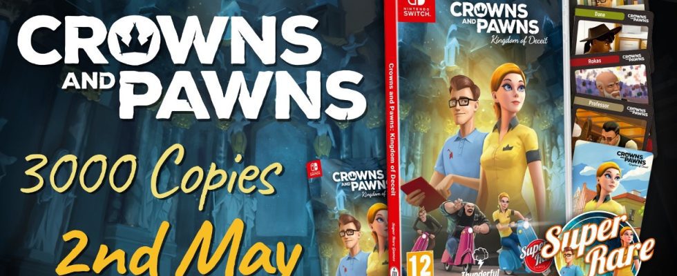 Crowns and Pawns reçoivent une version physique sur Switch