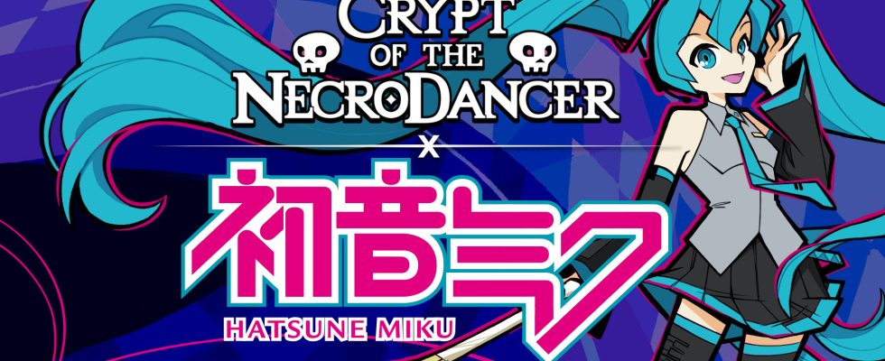 Crypte du personnage DLC NecroDancer Hatsune Miku annoncée